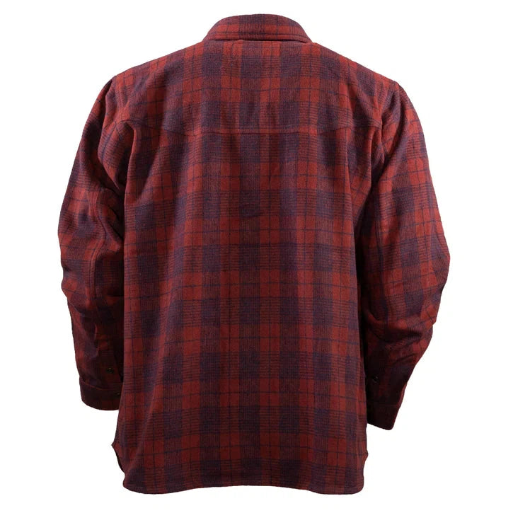 Outback Trading Men's Clyde Big Shirt - Red
