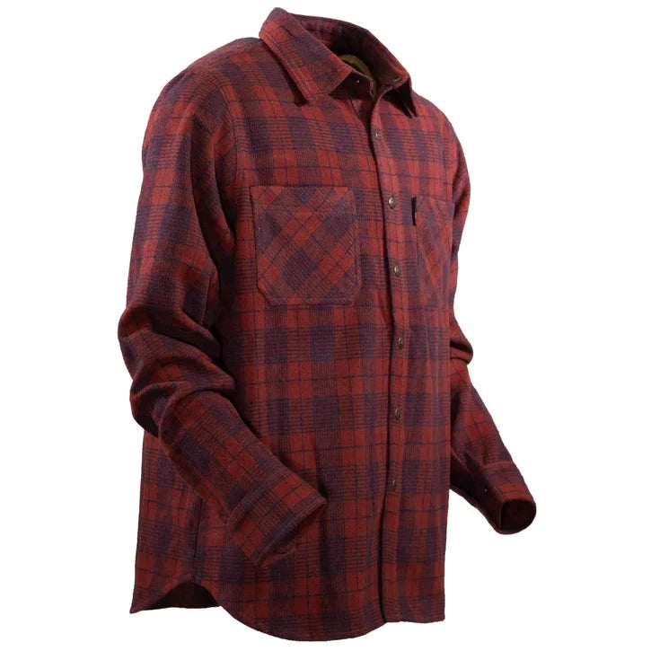 Outback Trading Men's Clyde Big Shirt - Red