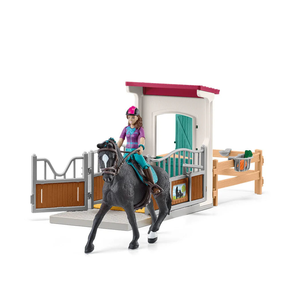 Schleich Horse Box W/ Horse club Lisa & Storm