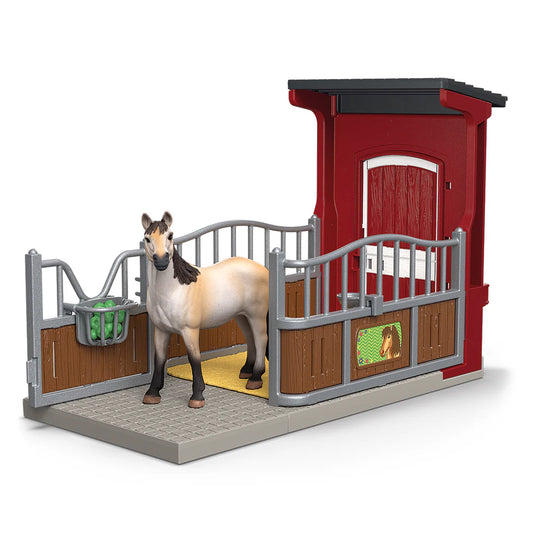 Schleich Pony Box W/Mustang Mare
