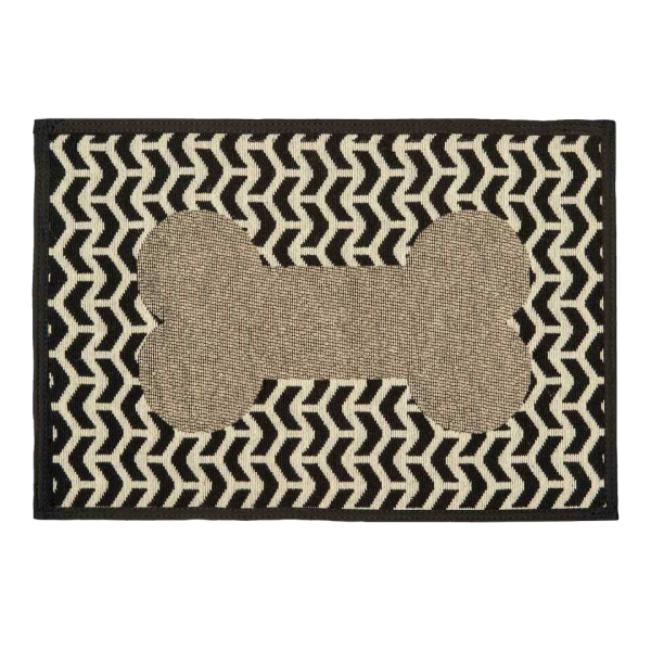 Bella Fashion Feeding mat Geo Bones Brown