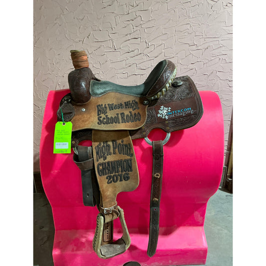 Used 13.5" Irvine All Around Saddle Trophy