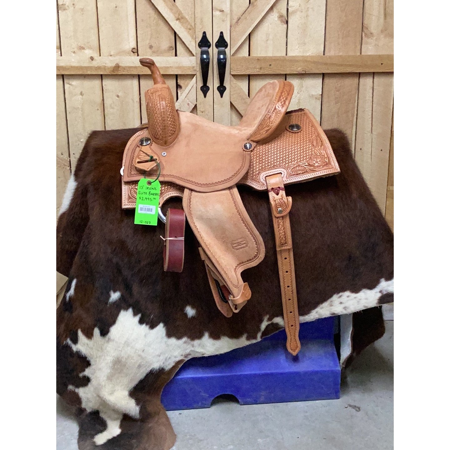 Irvine Elite 13" Barrel Saddle