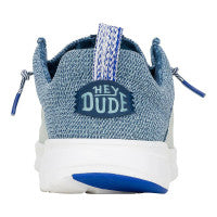 Hey Dude Men's Wally Hey2O Mesh Shoes - Sargasso Blue/Cloud Blue