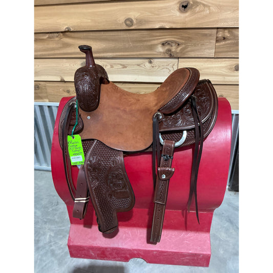 R Ruelas Custom 15.5" Ranch Cutter