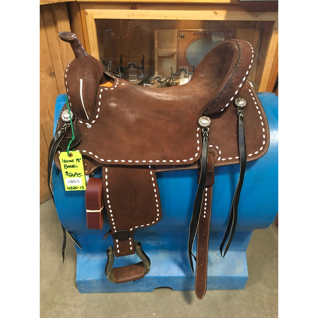 Irvine 18" Barrel Saddle