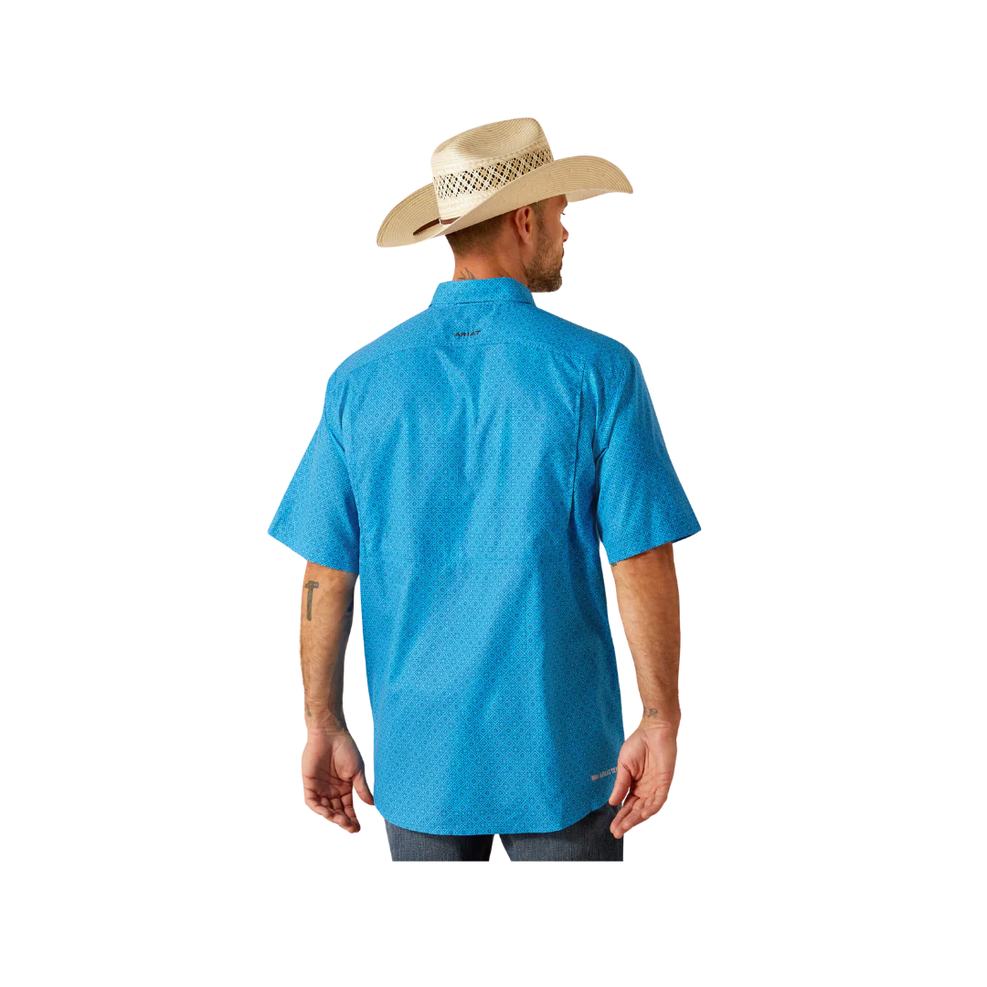 Ariat Men's VentTEK Classic Fit Shirt - Blue