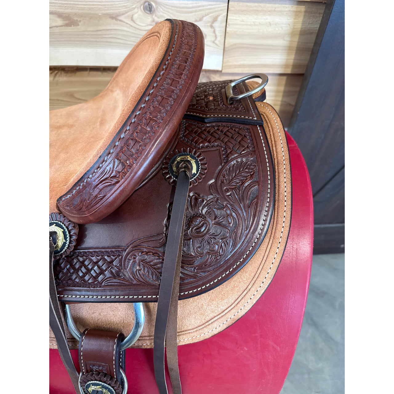 Irvine Custom 16.5" Buckaroo Saddle