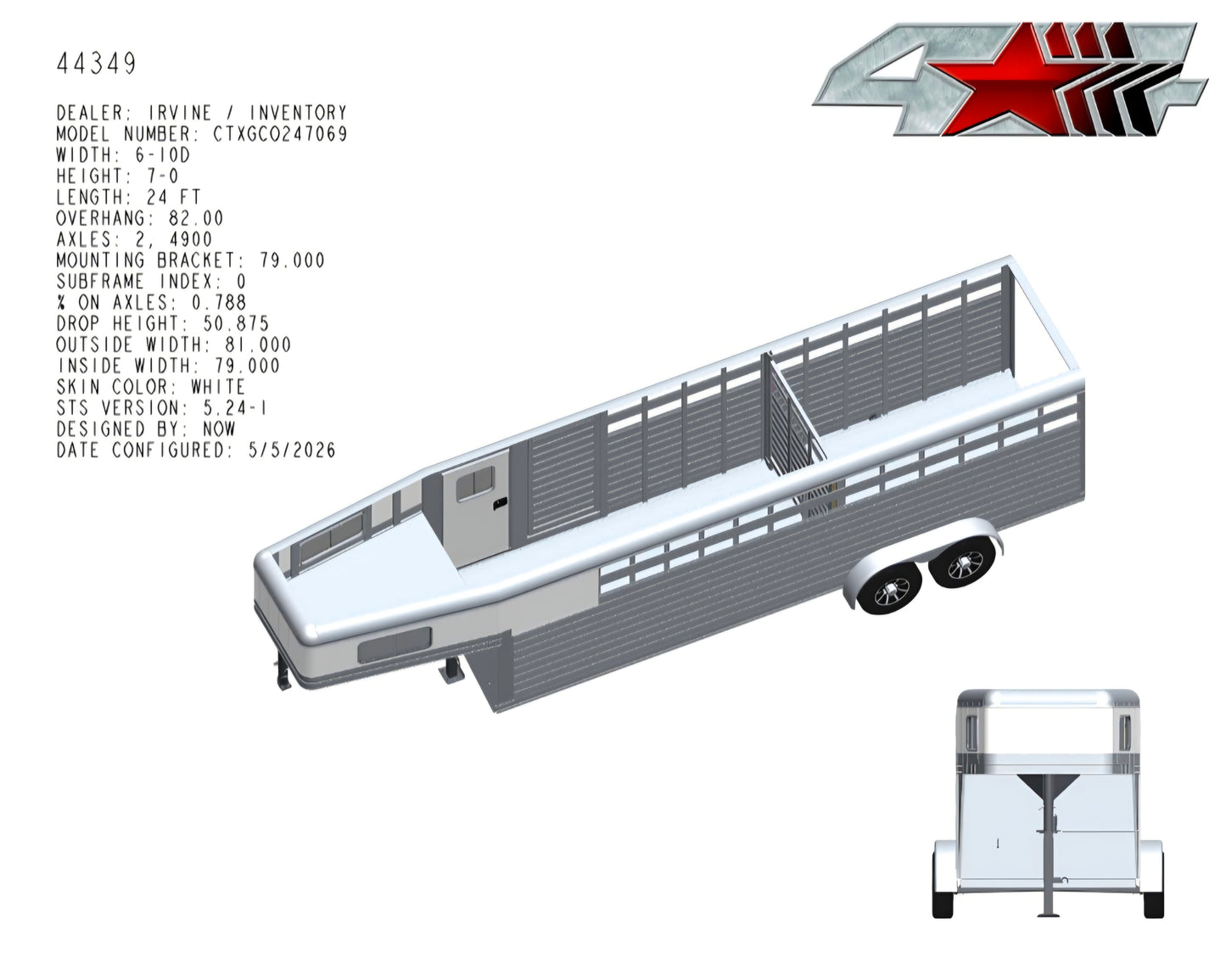 2027 4-Star 24' Stock Combo