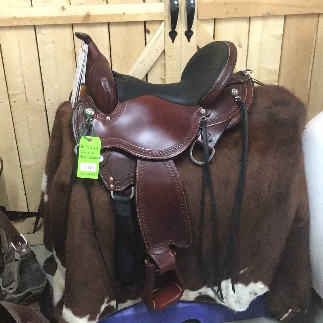 Circle Y 16" Ridgeline Trail Southwest Saddle