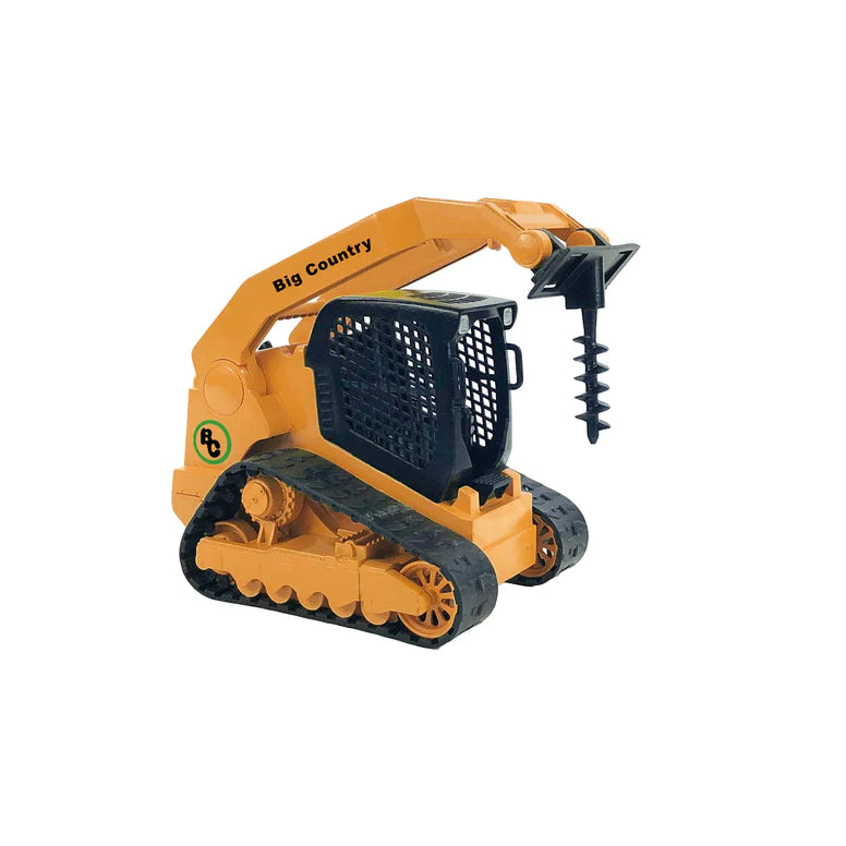 Big Country Toys Track Skid Steer & Trailer