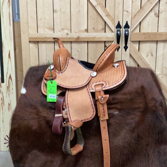 Irvine 12" Barrel Saddle