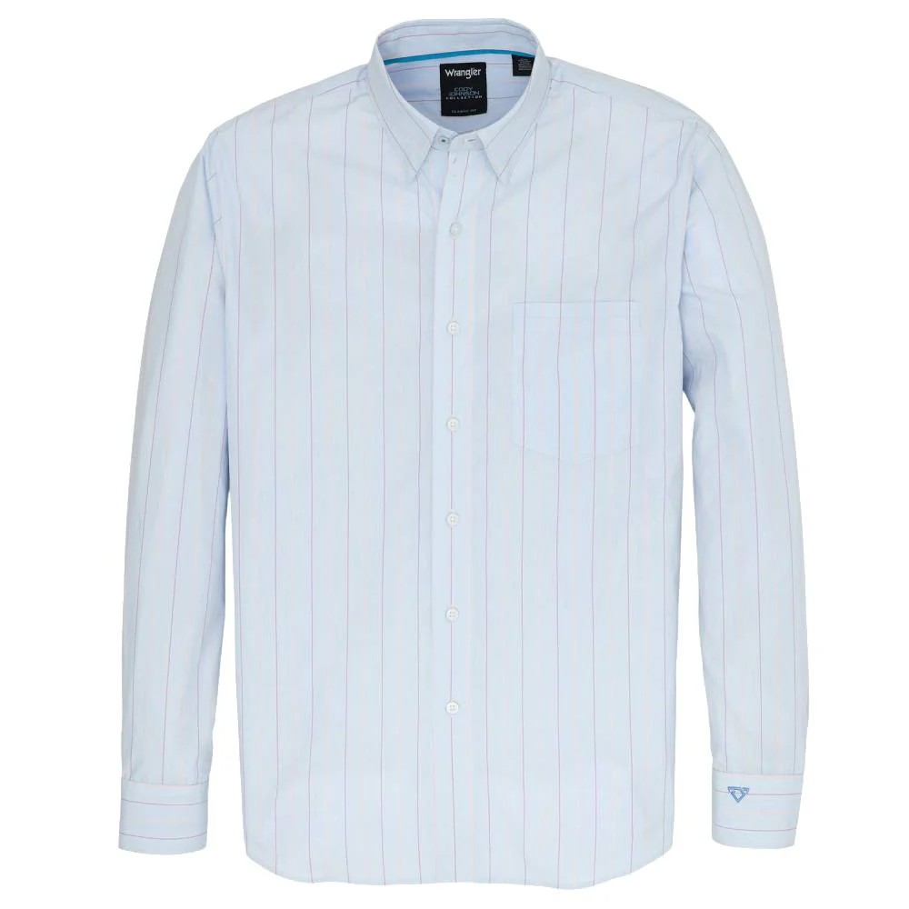 Wrangler Men's Long Sleeve Classic Fit Shirt