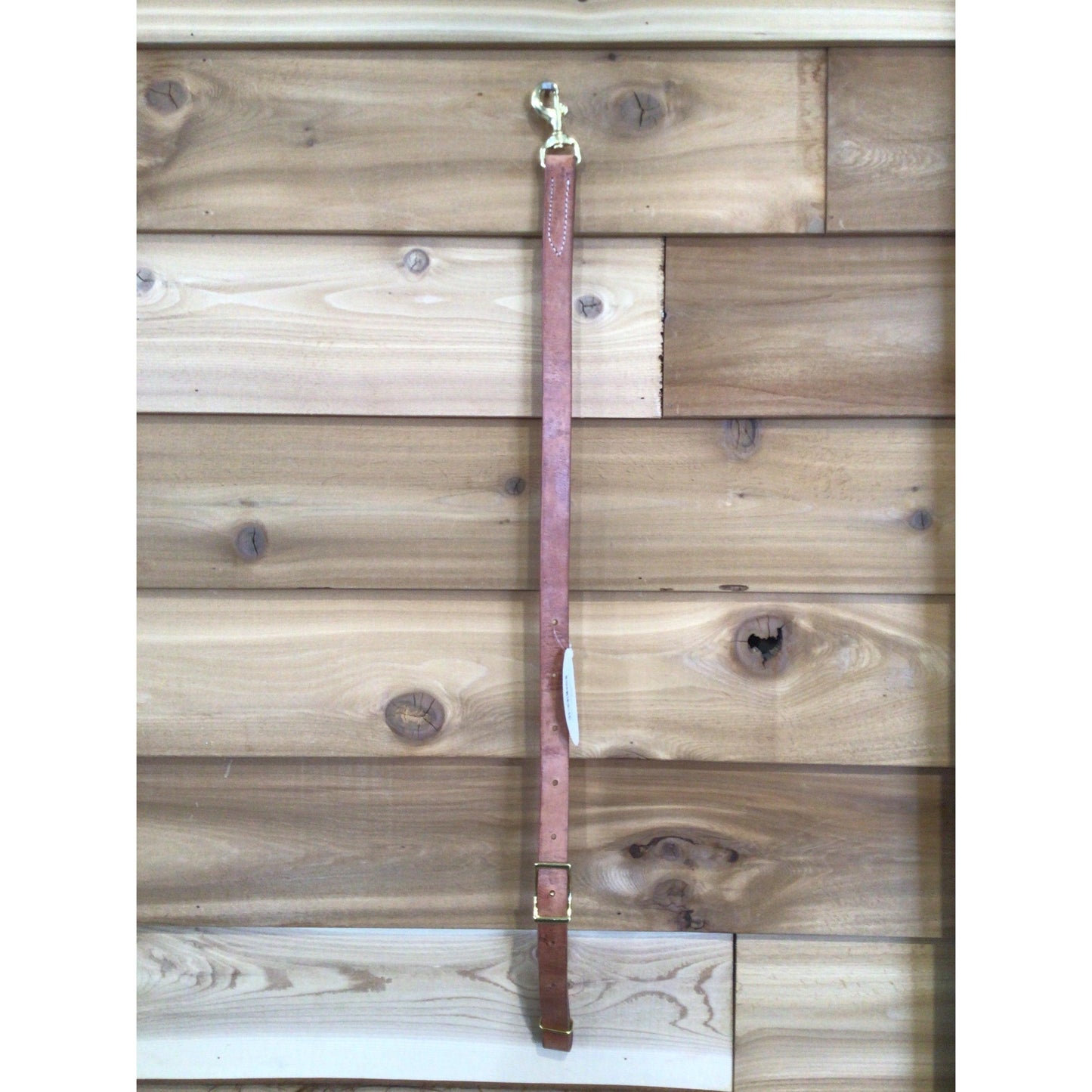 San Saba Equine Harness Leather Tiedown