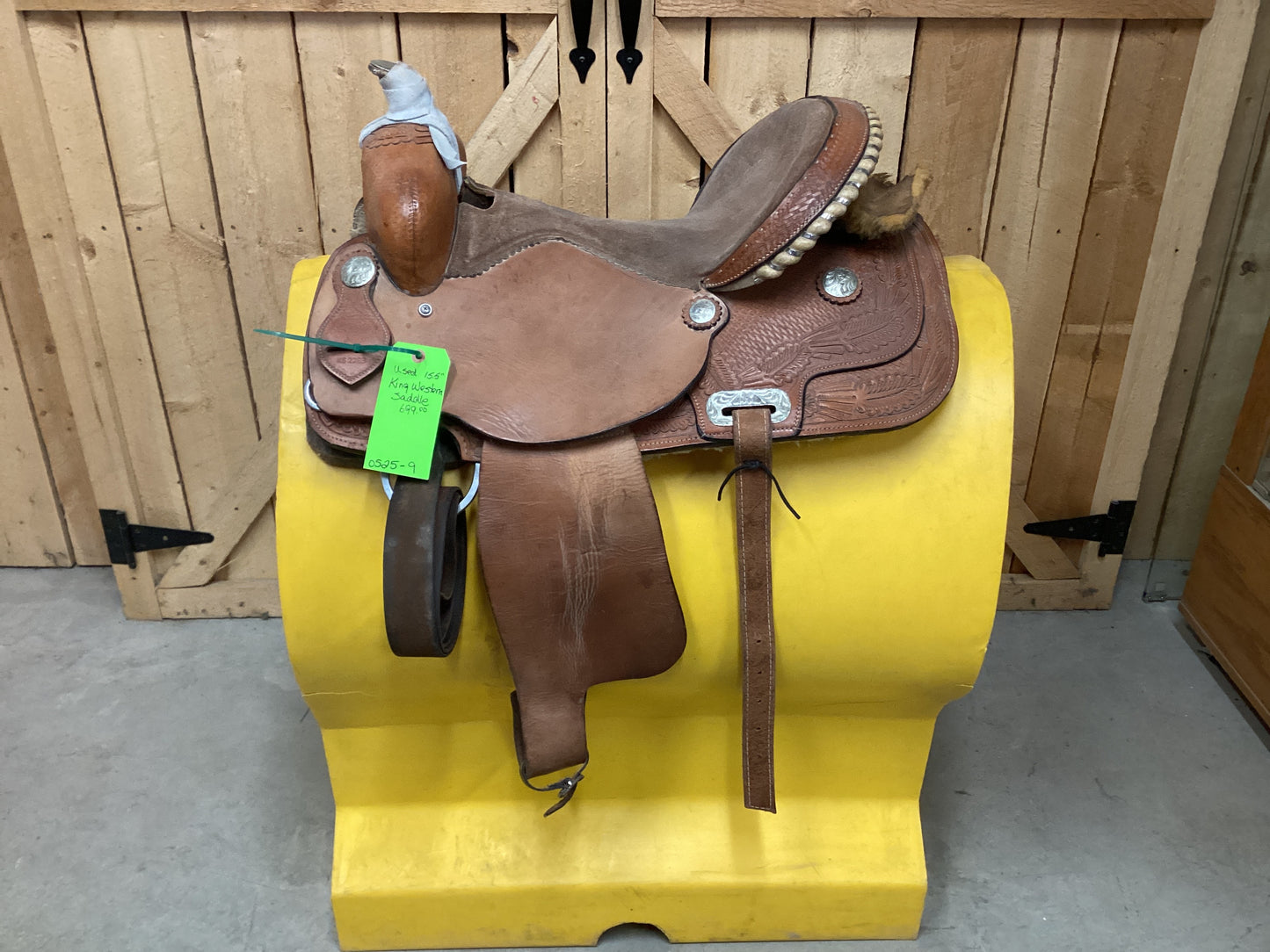 Used 15.5” King Western Saddle