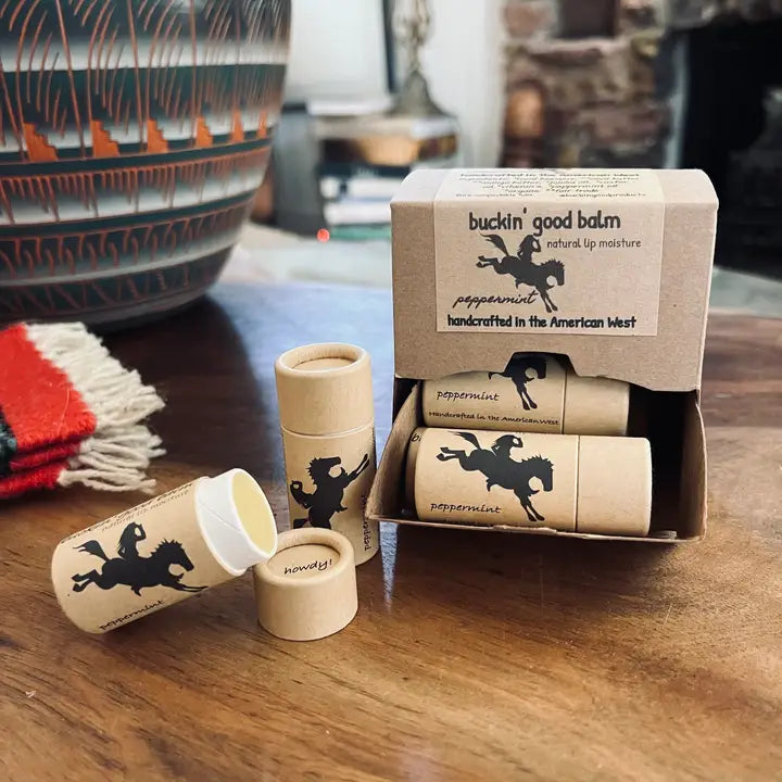 Buckin Good Products Peppermint Lip Balm
