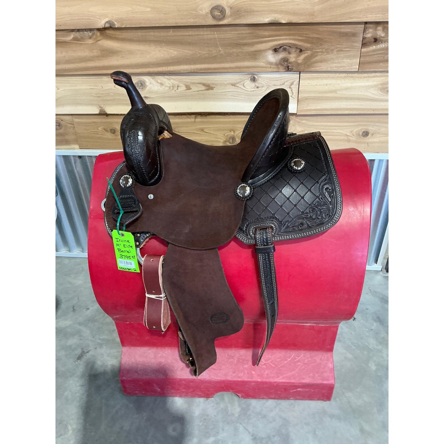Irivne 14" Elite Barrel Saddle
