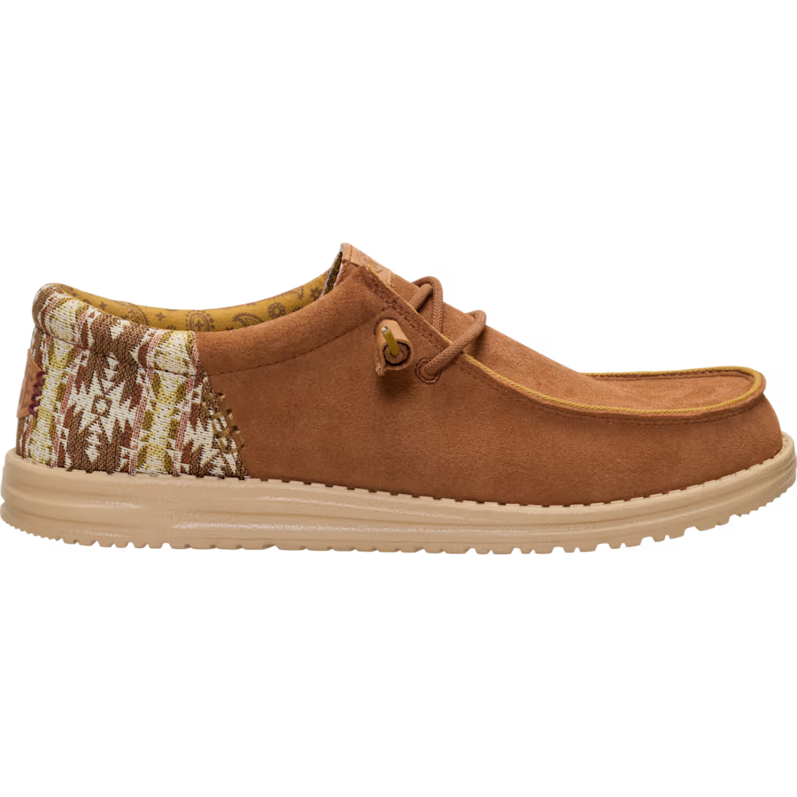 Hey Dude Men's Wally Funk Tenton Suede Shoes - Multicolours