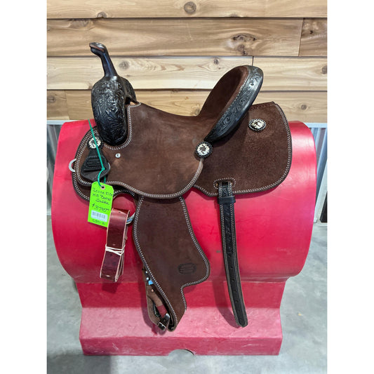 Irvine Elite 14.5" Barrel Saddle - Irvine Tack & Western Wear