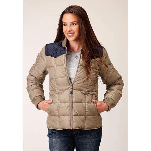 Roper Women's Long Sleeve Jacket-Brown