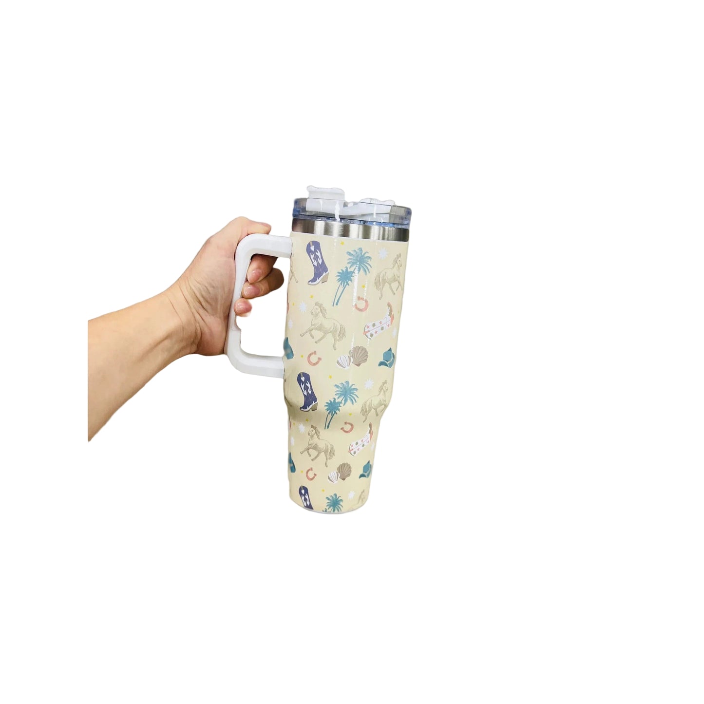 The Front Porch Label Tumblers with Handle - Assorted Colours