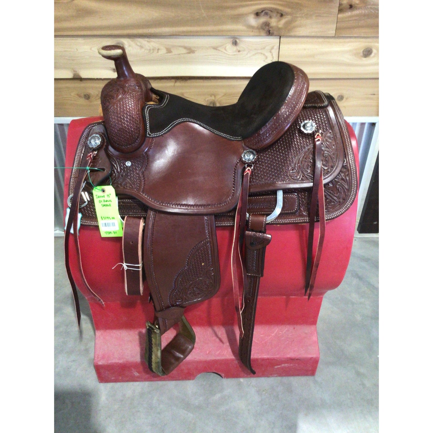 Irvine 15" Oy Roping Saddle