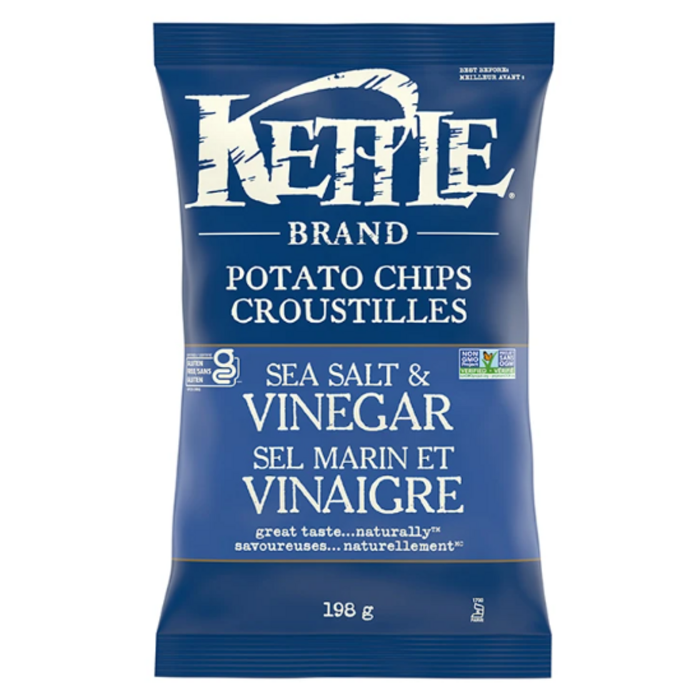 Kettle Chips Sea Salt Vinegar 198g - Irvine Tack & Western Wear