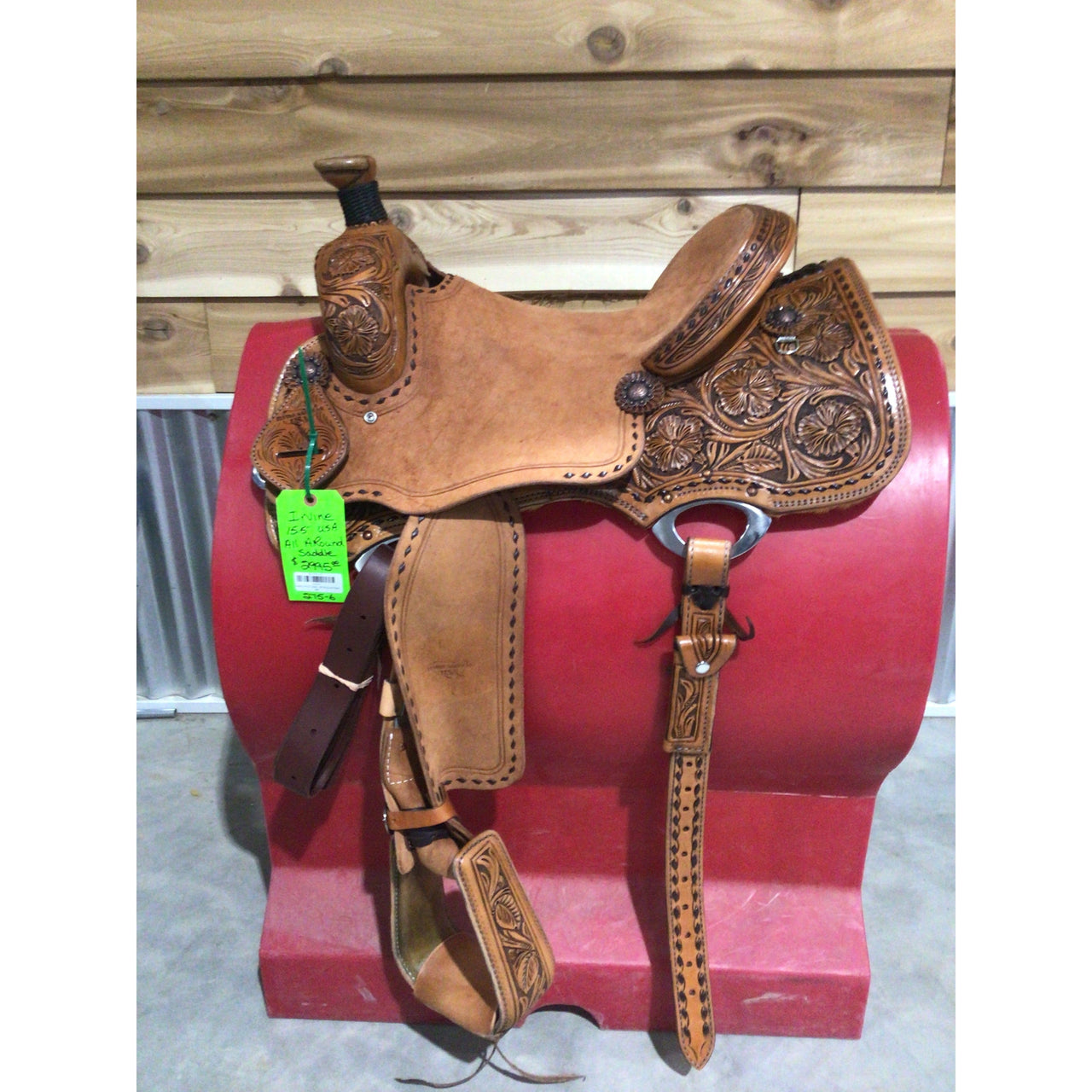 Irvine's 15.5" USA  All Around Saddle