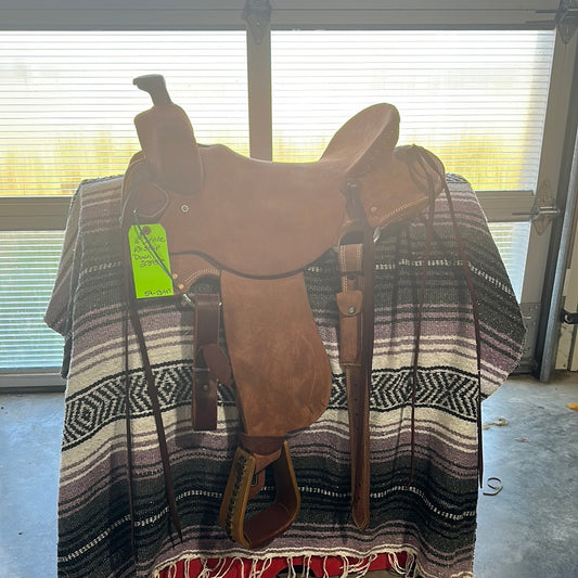 Irvine 16" Roughout Stripped Down Saddle