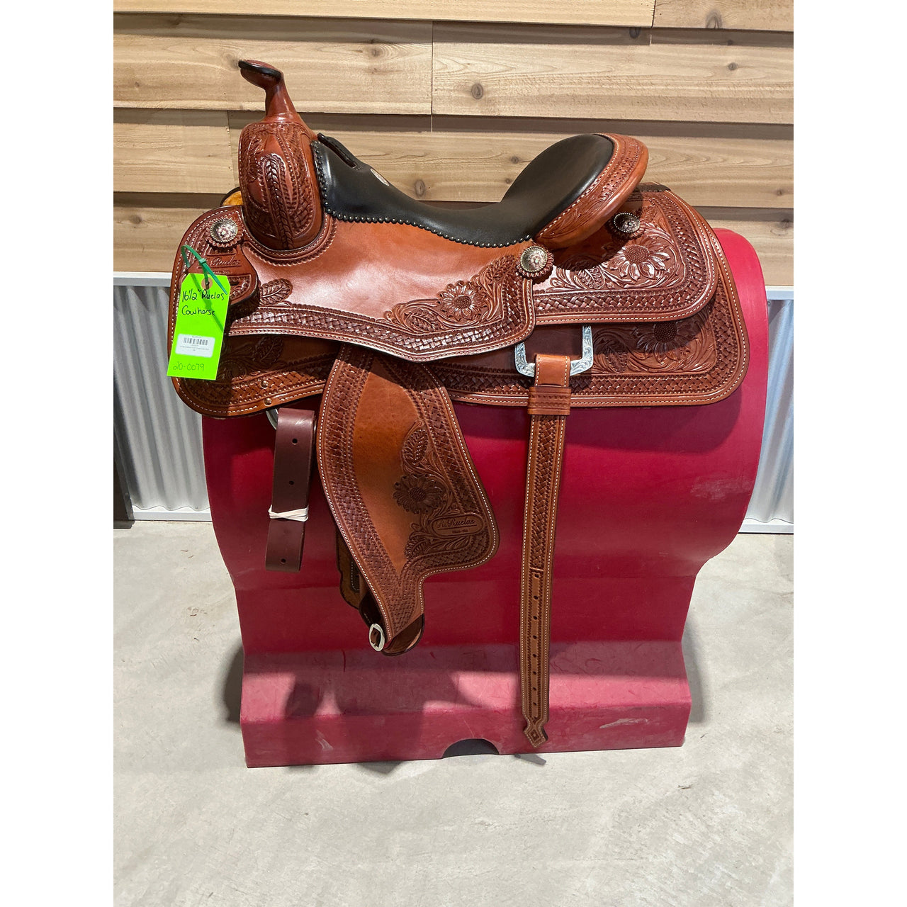 Irvine Custom 16.5" Cowhorse Saddle