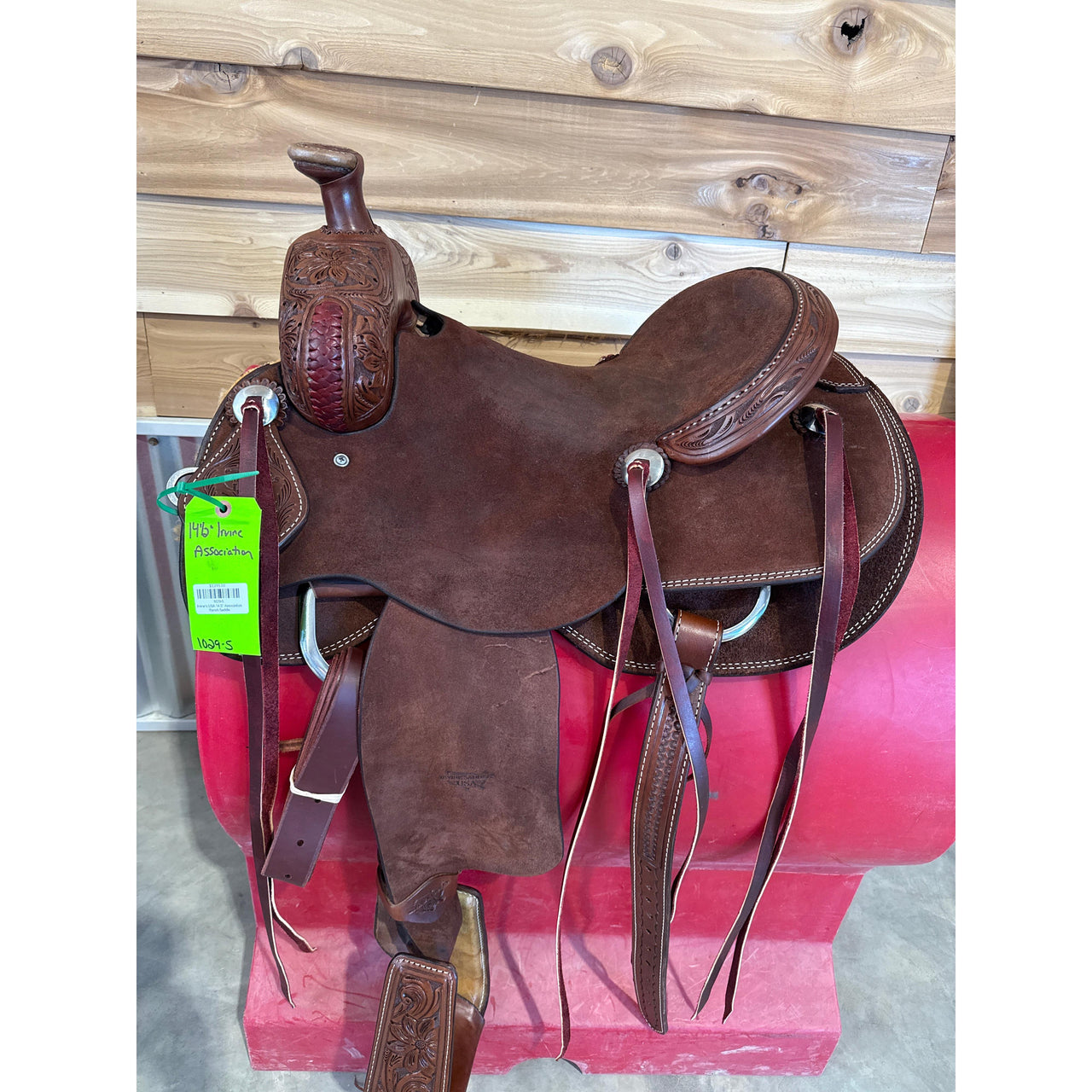 Irvine's USA 14.5" Association Ranch Saddle