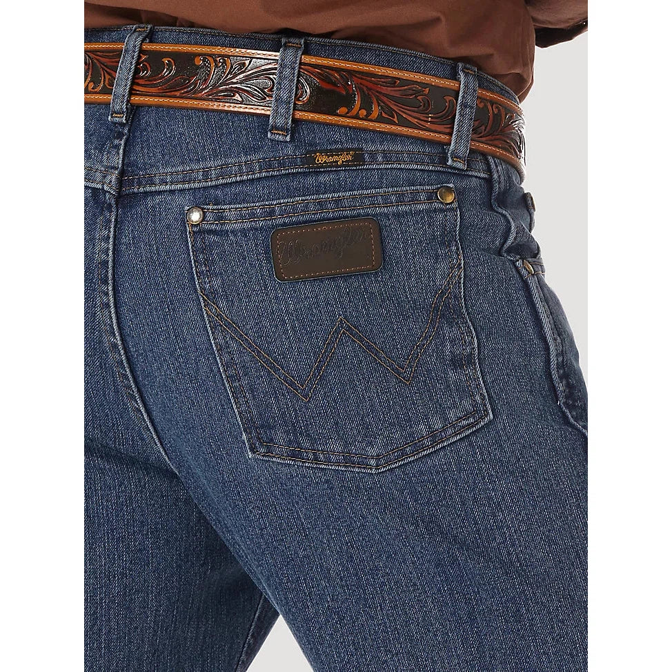 Wrangler Men's Premium Performance Advanced Comfort Cowboy Cut Regular Fit Jeans - Mid Tint