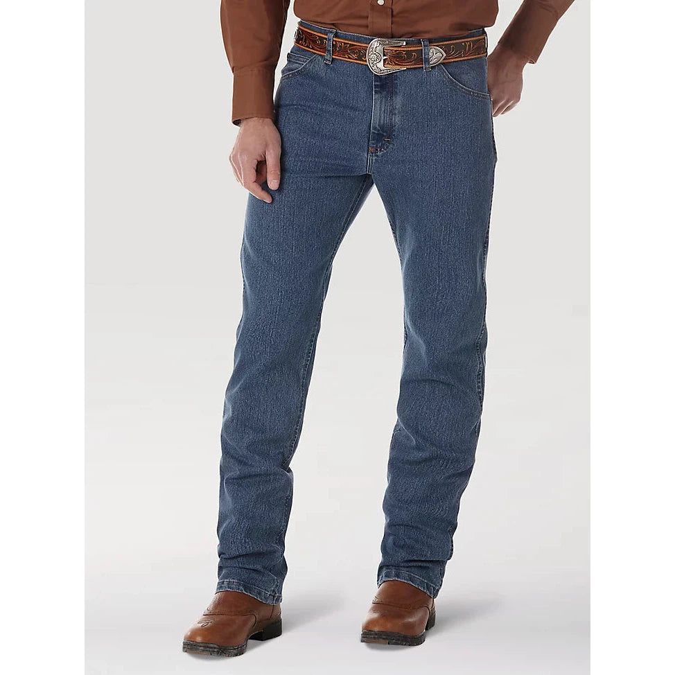 Wrangler Men's Premium Performance Advanced Comfort Cowboy Cut Regular Fit Jeans - Mid Tint