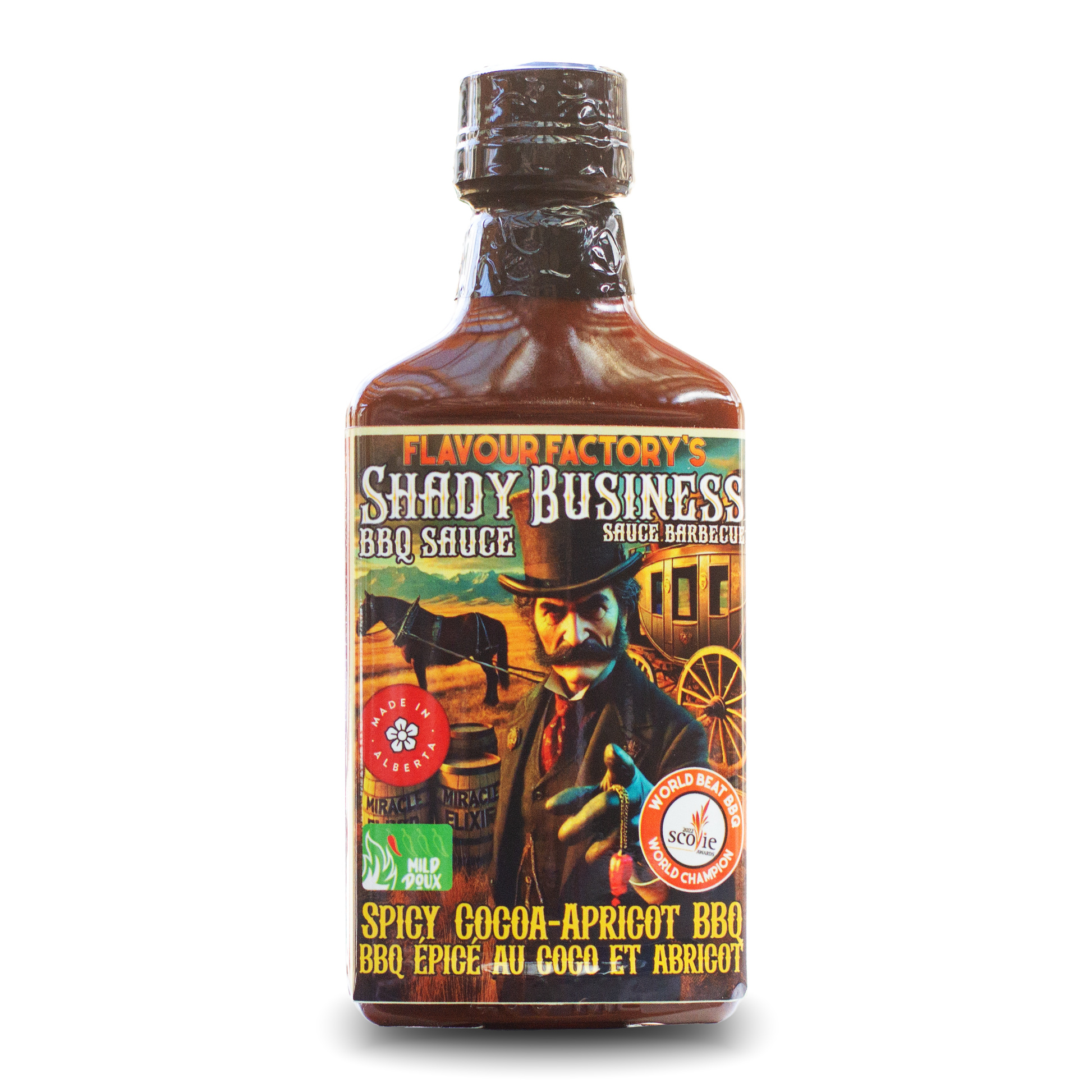 European Flavour Factory-Shady Buisness Spicy Cocao/Apricot BBQ Sauce - Irvine Tack & Western Wear