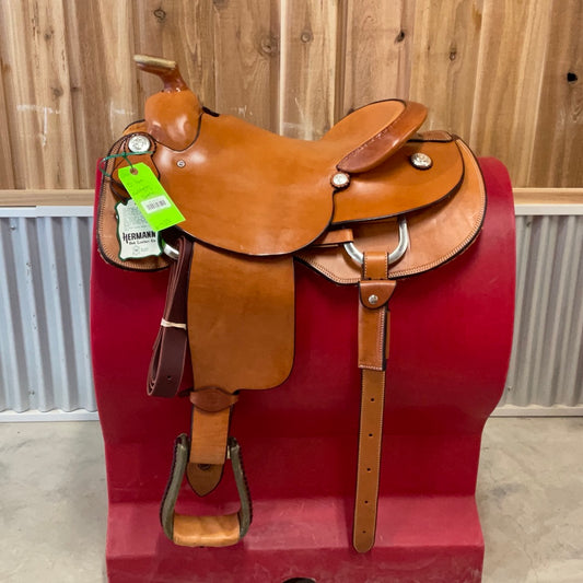 Irvine  15" Bulldogging  Saddle