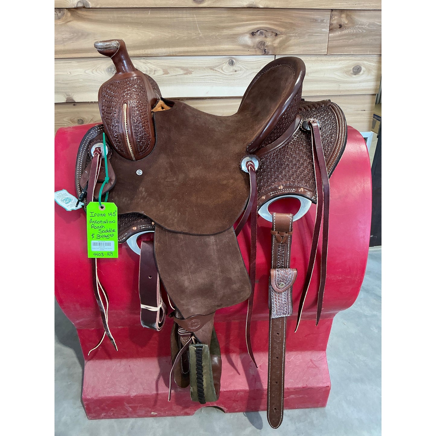 Irvine 14.5" Association Ranch Saddle