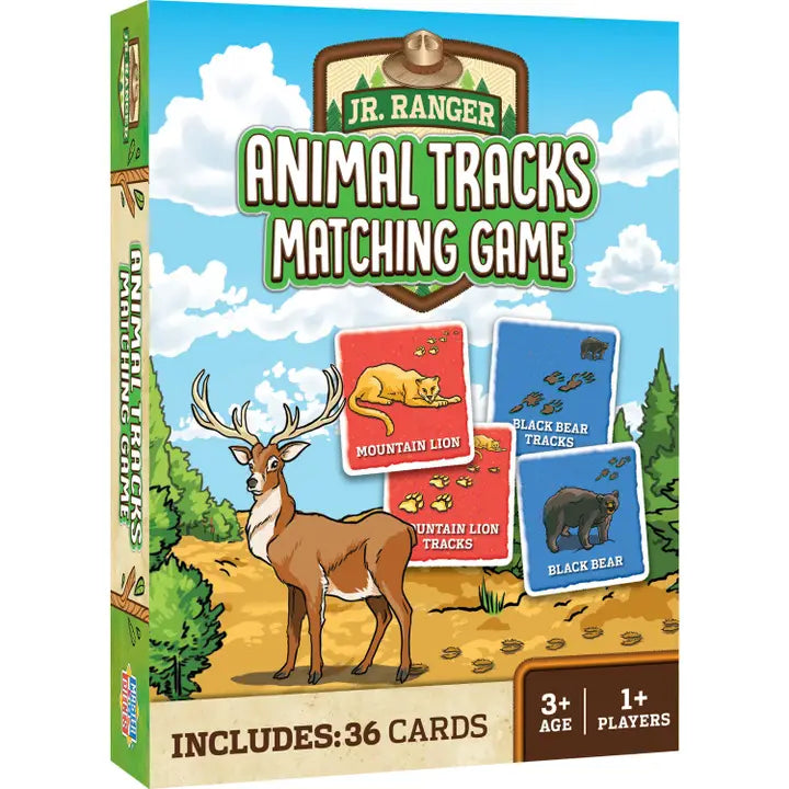 Jr. Ranger Animal Tracks Matching Game - Irvine Tack & Western Wear
