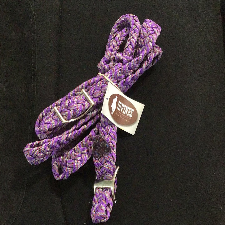 Irvine Braided Barrel Rein - Irvine Tack &amp; Western Wear