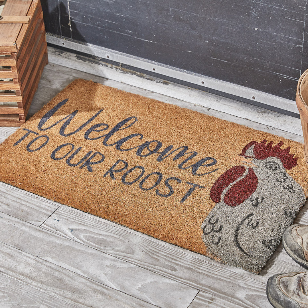 Welcome to our Roost Doormat