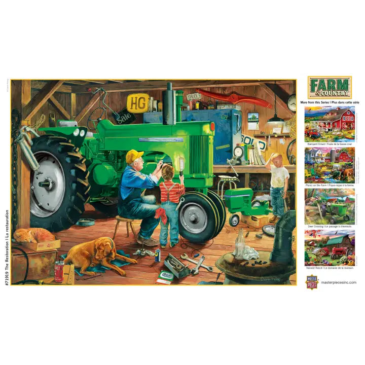 Farm & Country Restoration 1000 Piece Puzzle