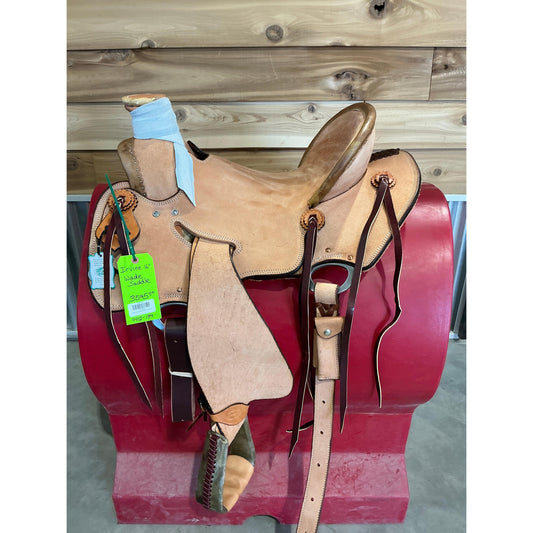 Irvine 16" Wade Saddle - Natural