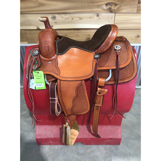 Irvine 15" Oy Roping Saddle