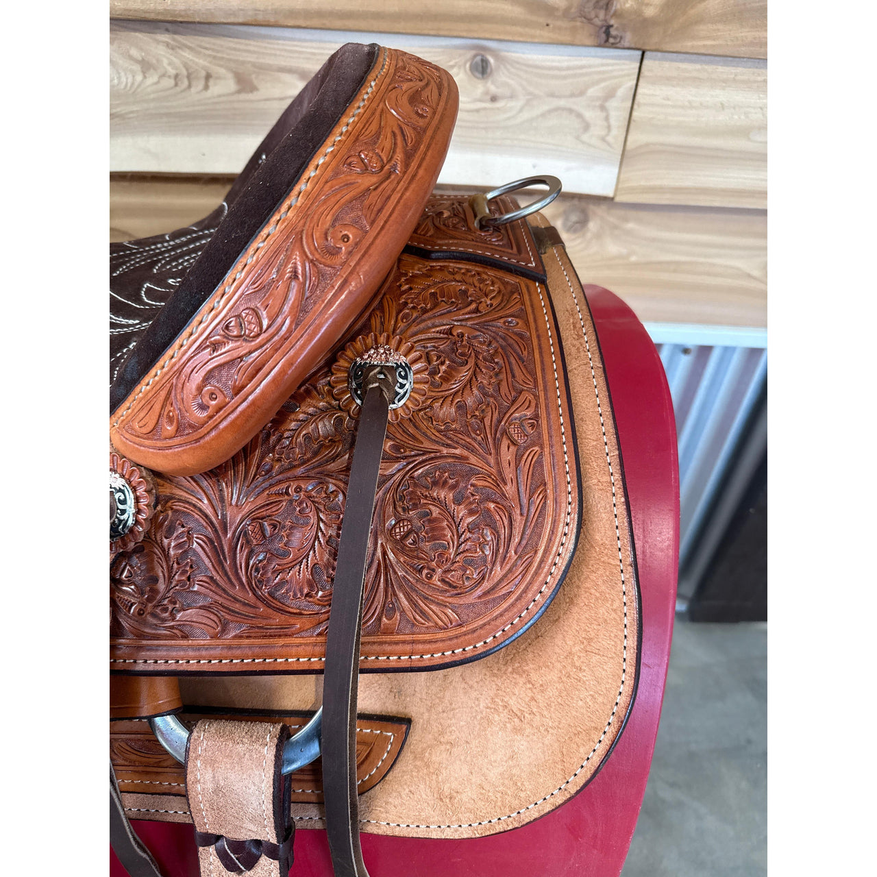 Irvine Custom 16" Association/Rope Saddle Saddle