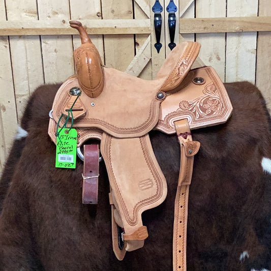 Irvine  13"  Elite Barrel Saddle