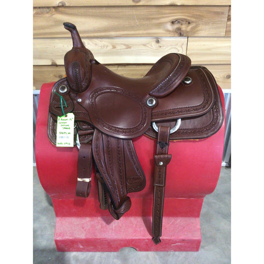 R. Ruelas 15"  Custom Cutting Saddle