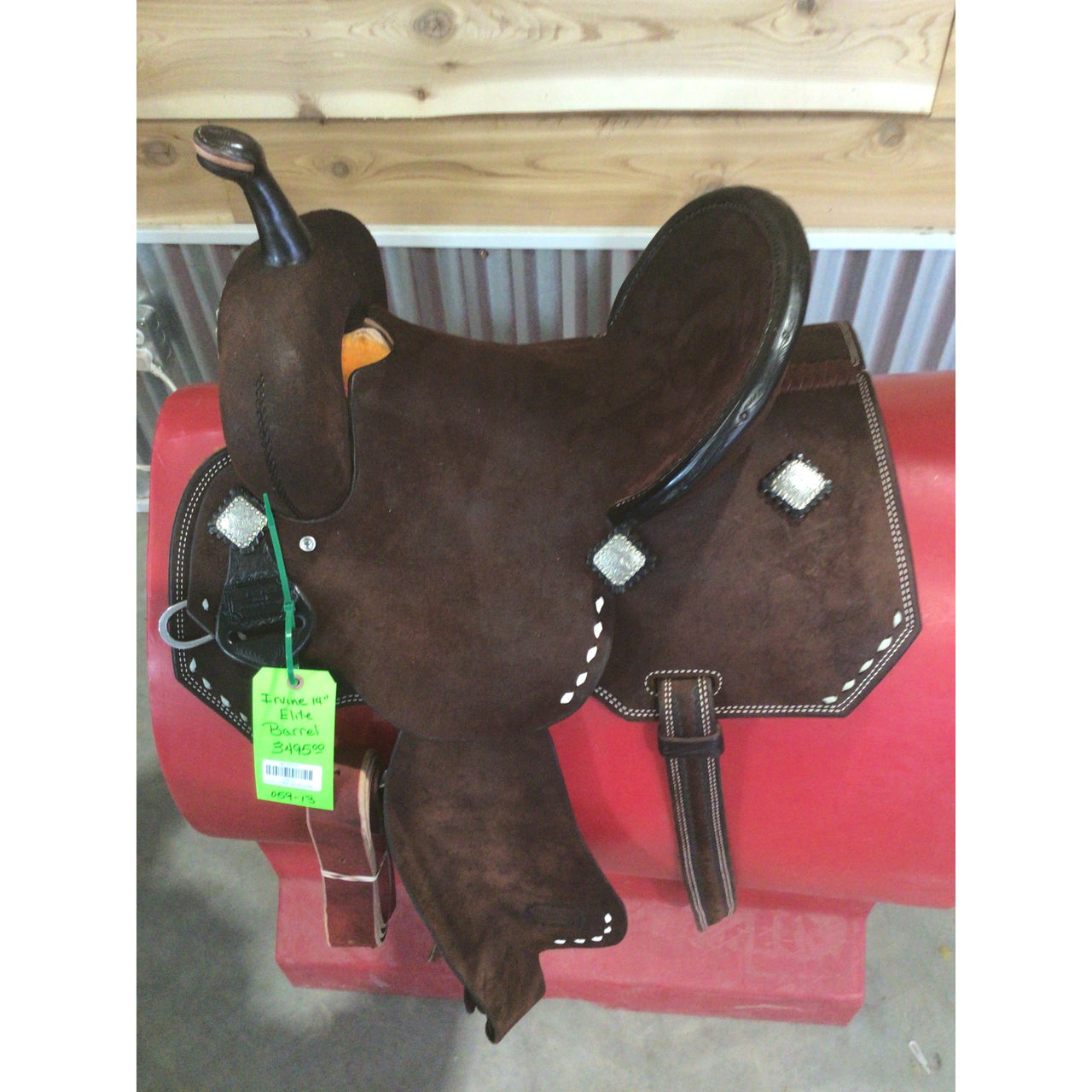 Irvine Elite  Barrel Saddle