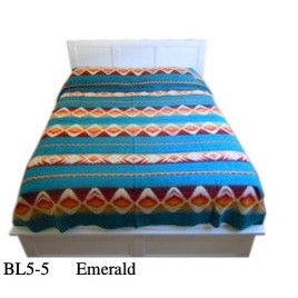 Buffalo Trading Blanket Geometric Queen - Assorted Colours