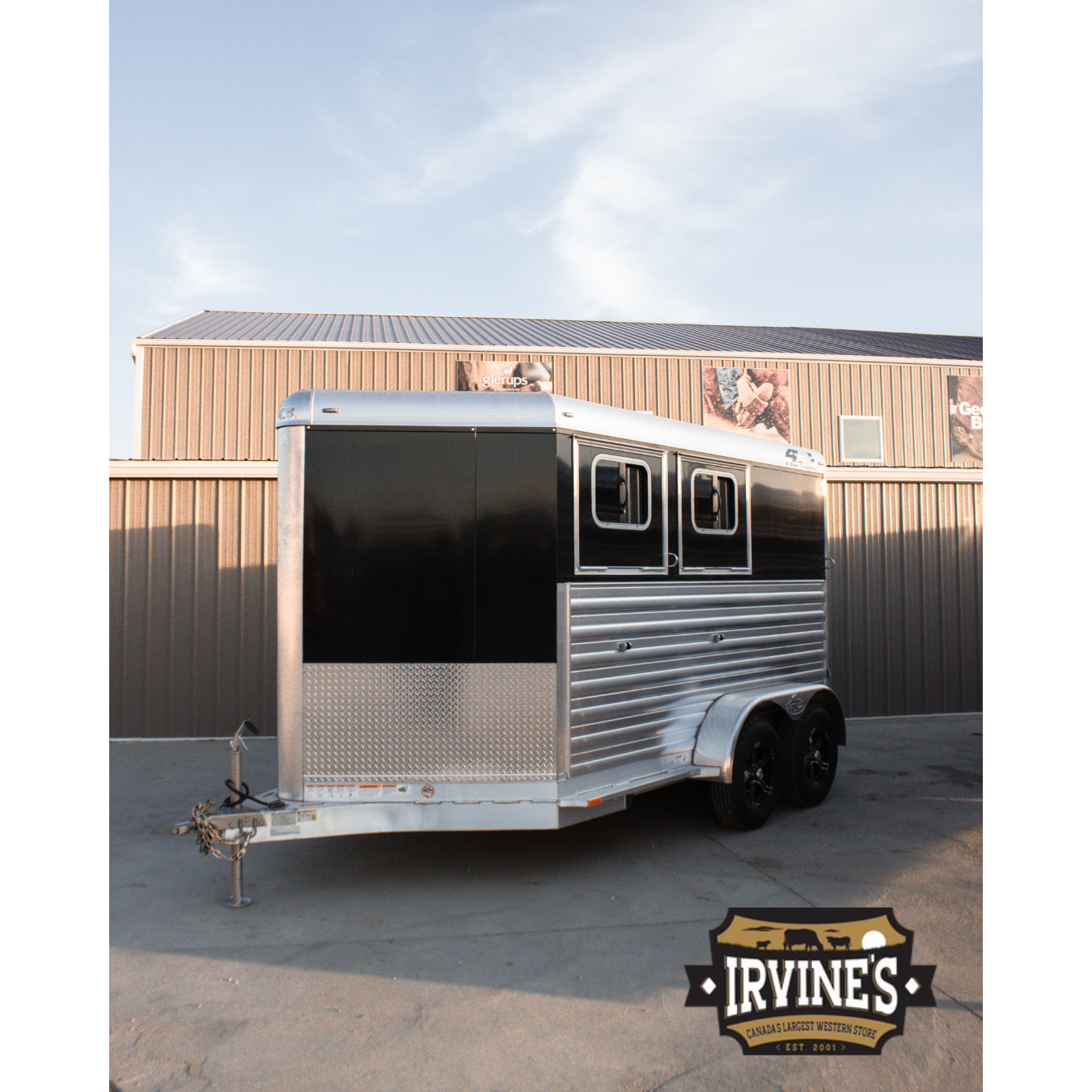 2026 4-Star 12' 2-Horse Slant Load Bumper Pull