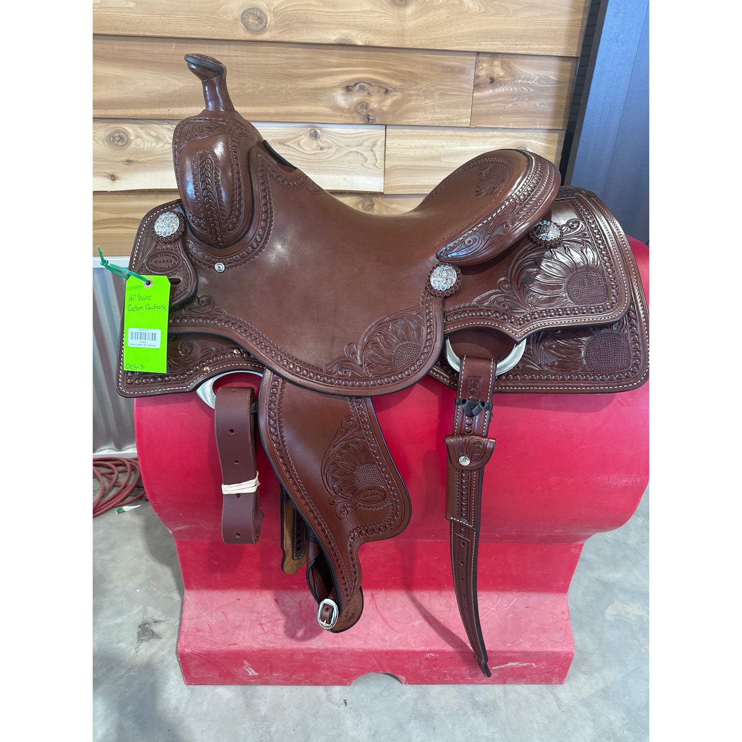 Irvine Custom 16" Cowhorse Saddle