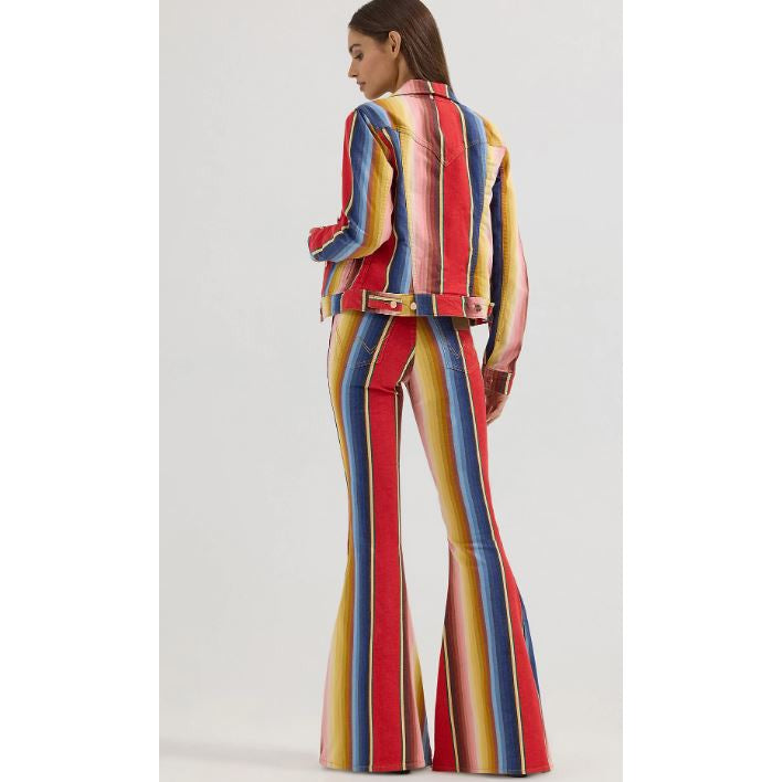 Wrangler Girl's Lainey Wilson Long Sleeve Ben Stripe Jacket